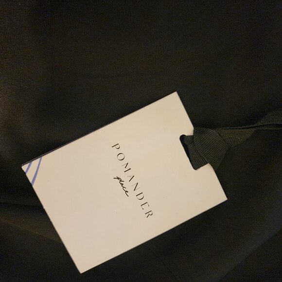 Pomander Place Black Lillith Dress NWT Gold Med - Picture 6 of 10